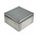RS PRO Unpainted Stainless Steel Terminal Box, IP66, 150 x 80 x 150mm