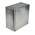 RS PRO Unpainted Stainless Steel Terminal Box, IP66, 150 x 80 x 150mm