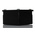 RS PRO Steel Black Adaptable Box, 10 Knockouts 75mm x 75mm x 50mm 20mm Knockout Size