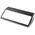 METCASE Unidesk Series Black Aluminium Desktop Enclosure, Sloped Front, 400 x 200 x 102mm