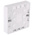 RS PRO White Back Box, BS, IP20, 1 Gangs, 86.6 x 86.6 x 16mm