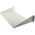 RS PRO Grey Cantilever Shelf, 2U, 25kg Load, 483mm x 250mm