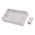 RS PRO White PVC Electrical Enclosure, BS, 2 Gangs, 147 x 86 x 32mm