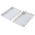 OKW DeskCase 138 Series White ABS Desktop Enclosure, Sloped Front, 190 x 138 x 54mm