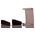CAMDENBOSS 2000 Series Beige, Brown Aluminium Desktop Enclosure, Sloped Front, 210 x 178 x 55mm