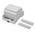 RS PRO Extended Walls/Sides Enclosure Type, 71.2 x 90 x 58mm, Polycarbonate DIN Rail Enclosure Kit