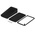 Bopla BoPad Series Black ABS Desktop Enclosure, Sloped Front, 200 x 105 x 53.6mm