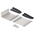 Bopla Alu-Topline Series Grey Aluminium Desktop Enclosure, Sloped Front, 150 x 181.2 x 68.2mm