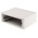 METCASE Mettec Series White Aluminium Desktop Enclosure, 230 x 180 x 85mm