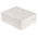 METCASE Mettec Series White Aluminium Desktop Enclosure, 230 x 180 x 85mm