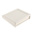 Pactec KEU Series White ABS Desktop Enclosure, Sloped Front, 127 x 138.47 x 38.18mm
