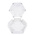 CAMDENBOSS Enclosure for Raspberry Pi, White