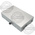 Italtronic Solid Top Enclosure Type, ABS, Polycarbonate DIN Rail Enclosure Kit