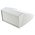 METCASE Unidesk Series Grey Aluminium Desktop Enclosure, Sloped Front, 200 x 200 x 21.6mm