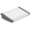 Bopla Alu-Topline Series Black, Natural Anodised ABS, Aluminium Desktop Enclosure, Sloped Front, 250 x 181.2 x 53.2mm