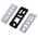 CAMDENBOSS Long Wall Kit Enclosure Type CNMB Series , 106 x 58 x 90mm, Polycarbonate DIN Rail Enclosure
