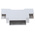 CAMDENBOSS Modular Enclosure Enclosure Type CNMB Series , 17.5 x 58 x 90mm, Polycarbonate DIN Rail Enclosure