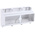 CAMDENBOSS Vented Enclosure Type CNMB Series , 160 x 58 x 90mm, Polycarbonate DIN Rail Enclosure