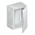 Schneider Electric Thalassa PLA Series PET Single-Door-Door Floor Standing Enclosure, Opaque Door, IP65, 750 x 750 x