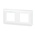Legrand White 2 Gang Faceplate & Mounting Plate