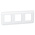 Legrand White 3 Gang Faceplate & Mounting Plate