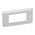 Legrand 4 Gang Faceplate & Mounting Plate