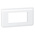 Legrand White 4 Gang Faceplate & Mounting Plate