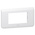 Legrand White 4 Gang Faceplate & Mounting Plate