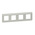Legrand 4 Gang Faceplate & Mounting Plate