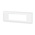 Legrand White 6 Gang Faceplate & Mounting Plate