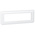Legrand White 8 Gang Faceplate & Mounting Plate