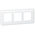 Legrand White 3 Gang Faceplate & Mounting Plate