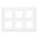 Legrand White 2 Gang Faceplate & Mounting Plate