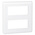 Legrand White 2 Gang Faceplate & Mounting Plate