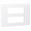 Legrand White 2 Gang Faceplate & Mounting Plate
