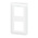 Legrand White 2 Gang Faceplate & Mounting Plate