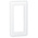 Legrand White 5 Gang Faceplate & Mounting Plate
