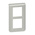 Legrand 2 Gang Faceplate & Mounting Plate
