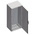 Schneider Electric Spacial SM Series Steel Single-Door-Door Floor Standing Enclosure, Opaque Door, IP55, 1800 x 600 x