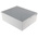 RS PRO Grey Steel Enclosure, Grey Lid, 249 x 205 x 89.2mm
