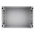 RS PRO Aluminium Enclosure, IP65, IP66, IP67, IP68, Grey Lid, 111 x 330 x 230mm