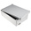 RS PRO Aluminium Enclosure, IP65, IP66, IP67, IP68, Grey Lid, 111 x 330 x 230mm