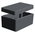 RS PRO Aluminium Enclosure, IP66, Grey Lid, 160 x 100 x 81mm