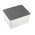 RS PRO Silver Die Cast Aluminium Enclosure, IP65, Silver Lid, 71 x 110 x 135mm