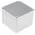 RS PRO Grey Die Cast Aluminium Enclosure, IP65, Grey Lid, 102 x 102 x 81mm