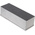 RS PRO Grey Die Cast Aluminium Enclosure, IP65, Grey Lid, 252 x 87 x 75mm