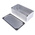 RS PRO Grey Die Cast Aluminium Enclosure, IP65, Grey Lid, 262 x 127 x 91mm