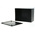 RS PRO Black ABS Enclosure, Black Lid, 177.8 x 127 x 76.2mm