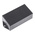 RS PRO Black ABS Enclosure, Flanged, Black Lid, 200.86 x 127 x 76.2mm
