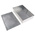 RS PRO Silver Die Cast Aluminium Enclosure, Silver Lid, 222.1 x 145.9 x 55.9mm